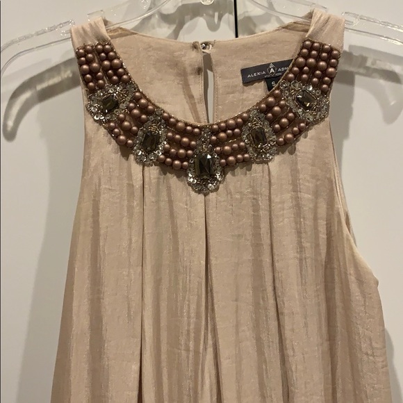 Champagne shift dress - Picture 3 of 4